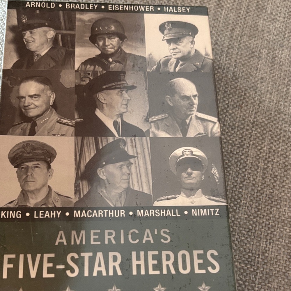 America's Five-Star Heroes VHS